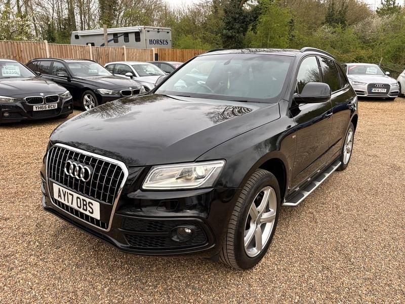 Used Audi Q5 S-Line 150 HP (110 kW) 2017 Black SUV
