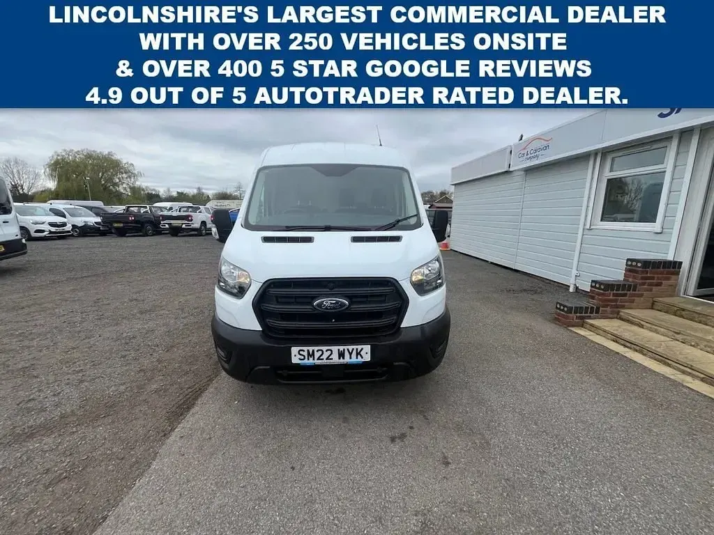 Usado Ford Transit S 105 HP (77 kW) 2022 Branco Van