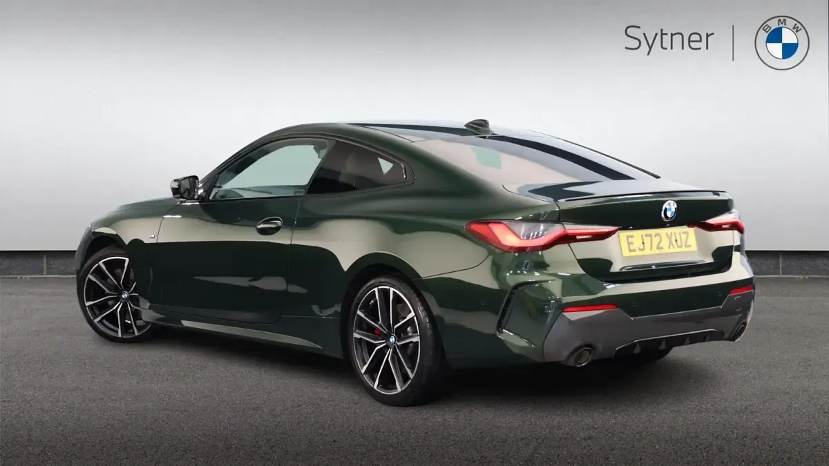 Used BMW 420 M Sport 181 HP (133 kW) 2022 Green Coupe