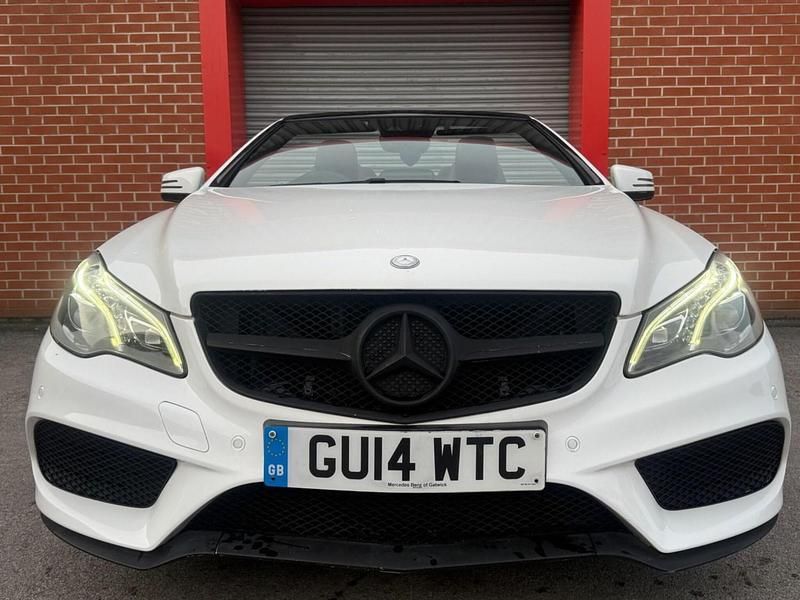 Used Mercedes E220 AMG 2014 White Cabriolet