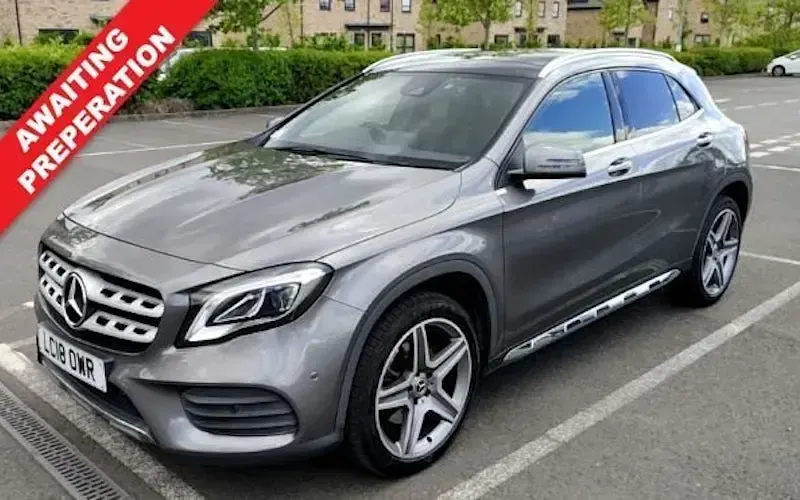 Begagnad Mercedes GLA220 AMG line 177 HK (130 kW) 2018 SUV