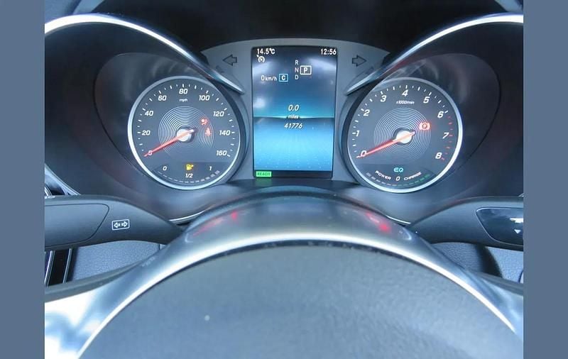 Used Mercedes C200 AMG line 180 HP (132 kW) 2019 Silver Cabriolet