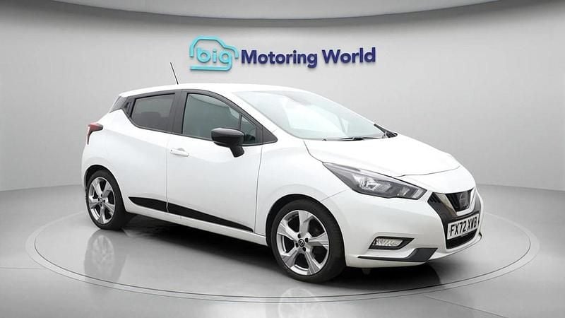 Used Nissan Micra S 92 HP (67 kW) 2022 White Hatchback