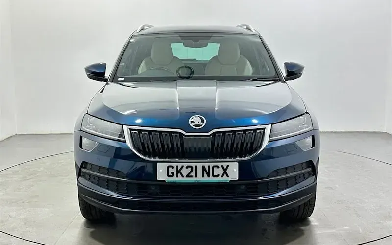 Second-hand Skoda Karoq SE L 150 CP (110 kW) 2021 Albastru SUV