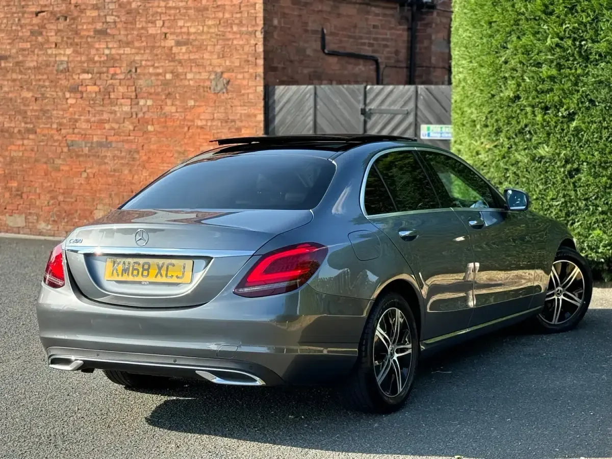 Used Mercedes C200 Premium Plus 2018 Grey Sedan