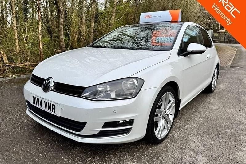 Used VW Golf VII GT 2014 White Hatchback