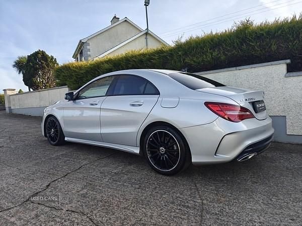 Used Mercedes CLA220 AMG line 2018 Silver Sedan