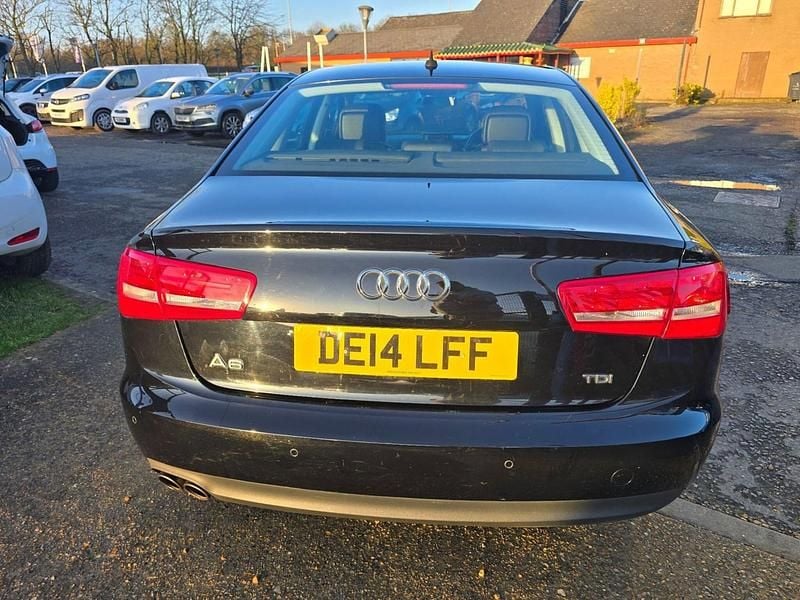 Begagnad Audi A6 Advanced 177 HK (130 kW) 2014 Svart Sedan