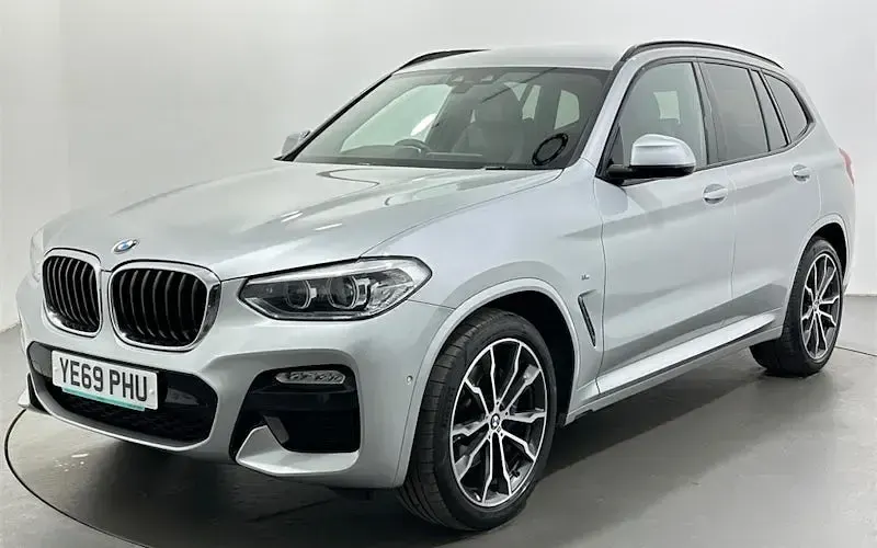 Begagnad BMW X3 M Sport 190 HK (139 kW) 2019 Silver SUV