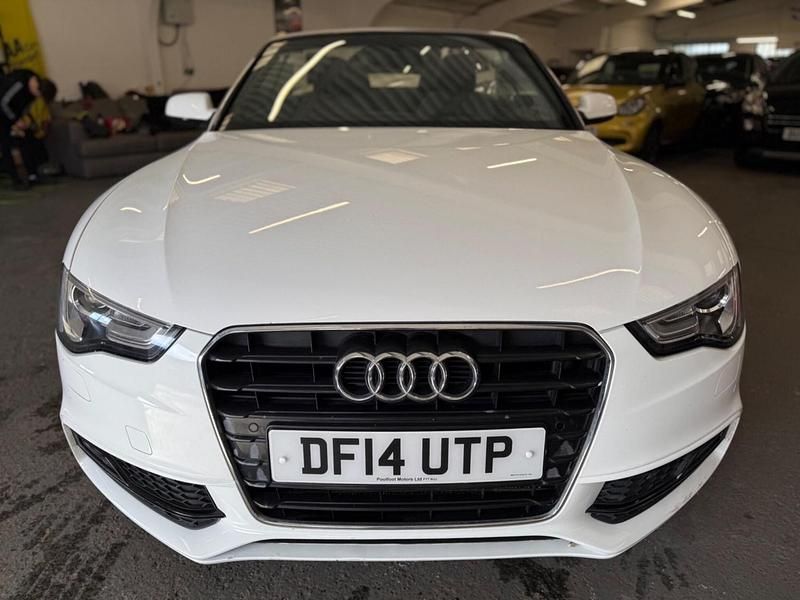 Used Audi A5 Cabriolet S-Line 2014 White Cabriolet