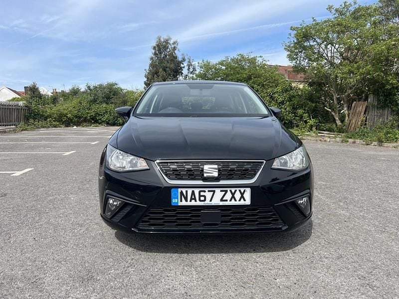 Begagnad Seat Ibiza SE 75 HK (55 kW) 2017 Svart Halvkombi