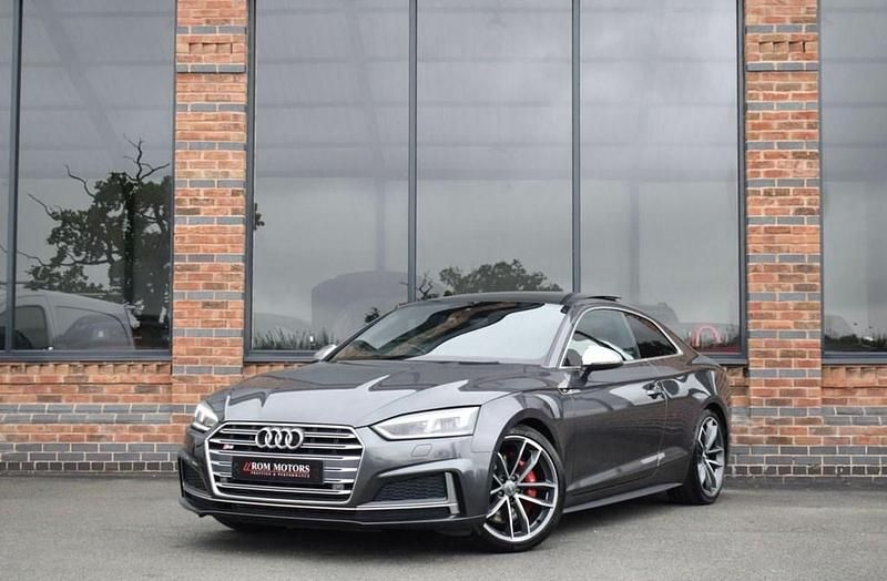 Grey Used 2017 Audi S5 Comfort Coupe | £21,999 (Expensive) - Image 1/4