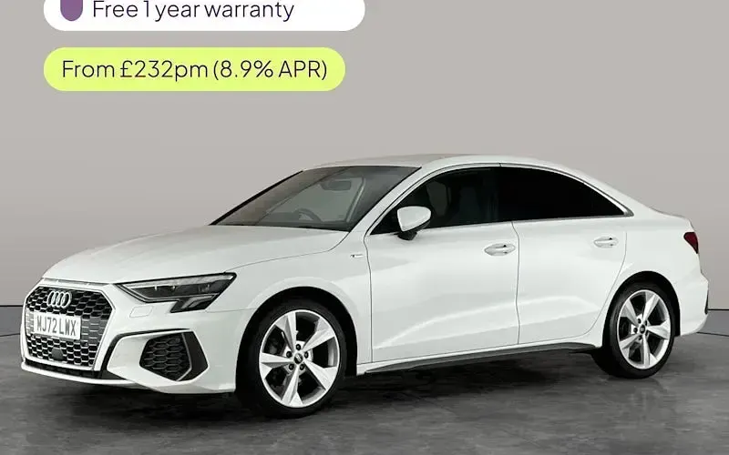 Used Audi A3 S-Line 110 HP (80 kW) 2022 Sedan