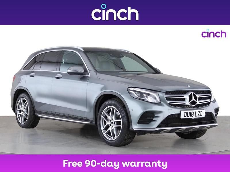 Grey Used 2018 Mercedes GLC250 AMG Line Premium SUV | £20,599 (Fair price) - Image 1/3