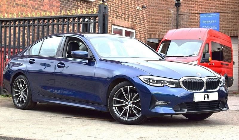 Blue Used 2020 BMW 320 Sport Line Sedan | £14,250 (Fair price) - Image 1/3