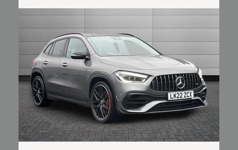 Used Mercedes GLA45 AMG 421 HP (309 kW) 2022 Mountain grey SUV