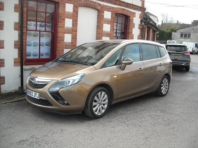 Used Vauxhall Zafira 2014 Brown MPV