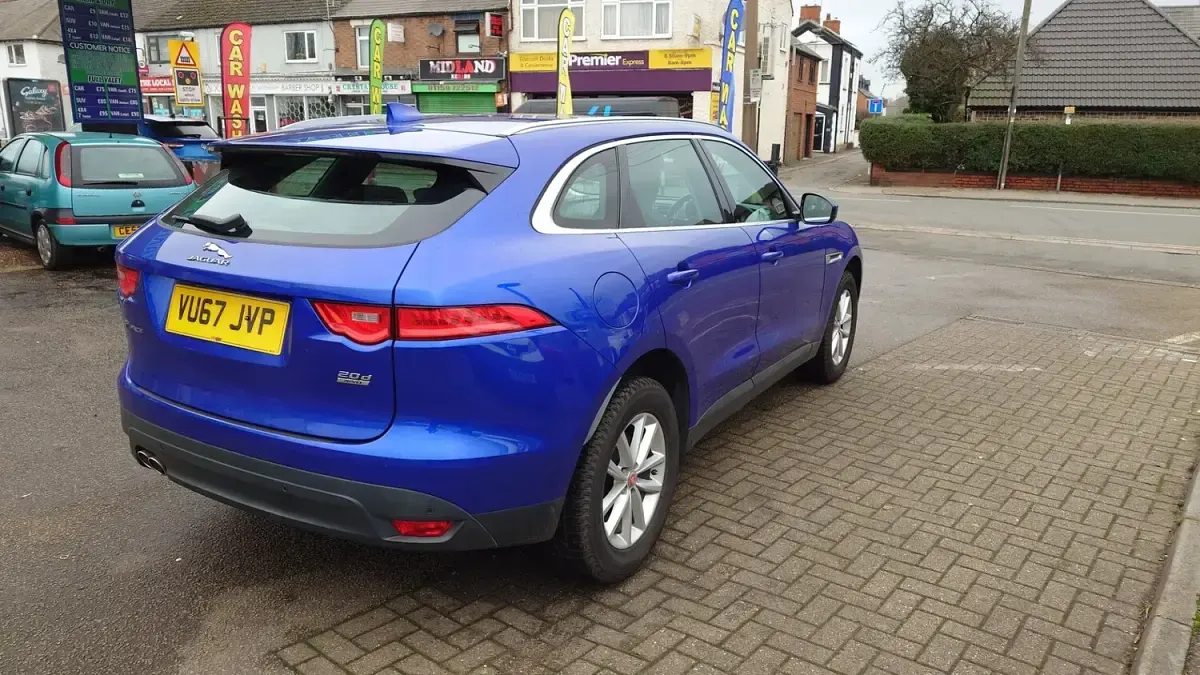 Used Jaguar F-Pace Prestige 2017 Blue SUV