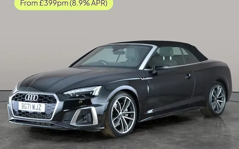 Used Audi A5 Cabriolet S-Line 204 HP (150 kW) 2021 Cabriolet