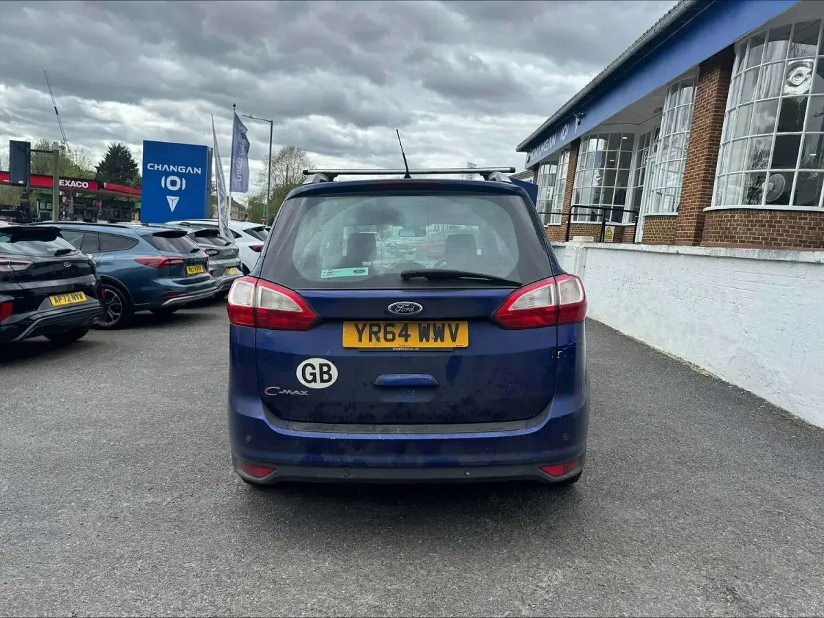 Used Ford Grand C-Max Titanium 2014 Blue MPV