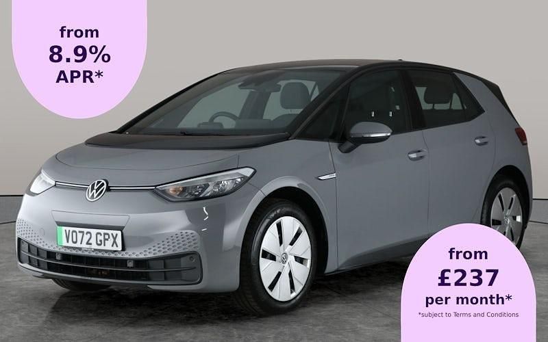 Grey Used 2021 VW ID.3 Pro Performance Hatchback | £16,579 (Fair price) - Image 1/2