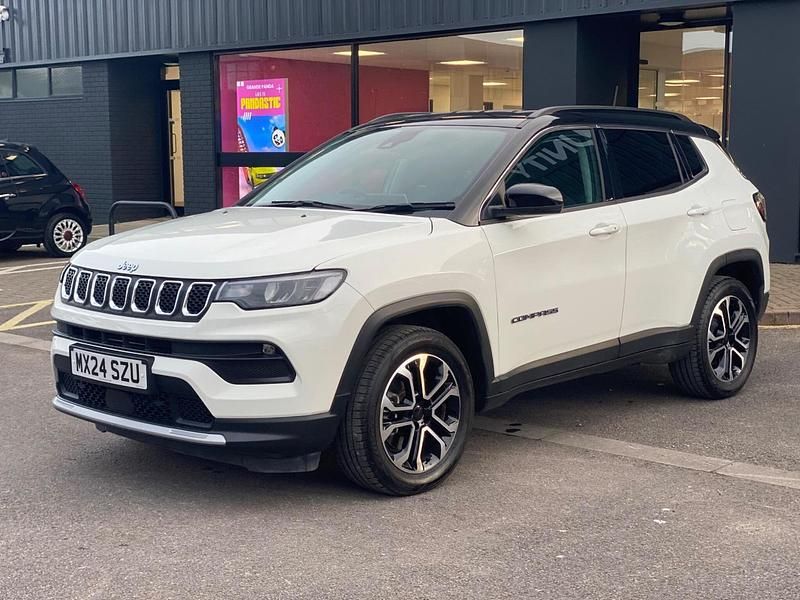 Used Jeep Compass Limited 237 HP (174 kW) 2024 White/black SUV