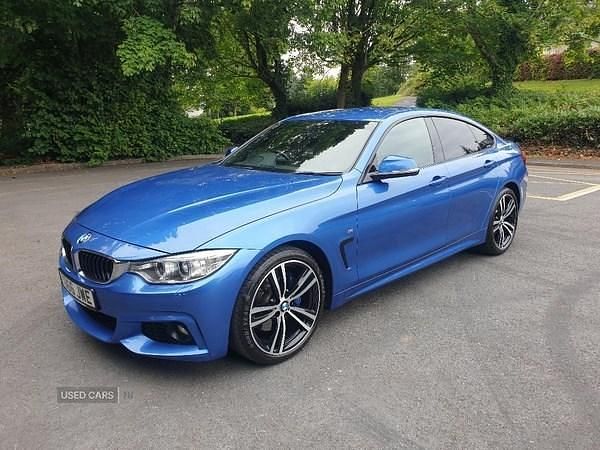 Blue Used 2017 BMW 418 M Sport Coupe | £12,550 - Image 1/4