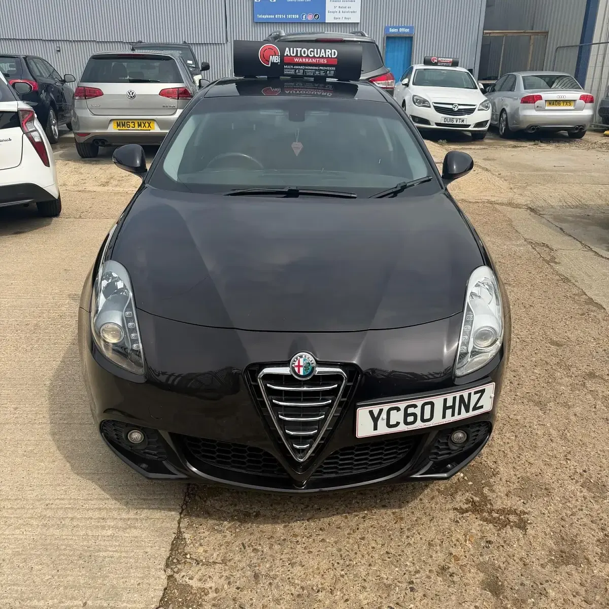 Used Alfa Romeo Giulietta Lusso 2010 Black Hatchback
