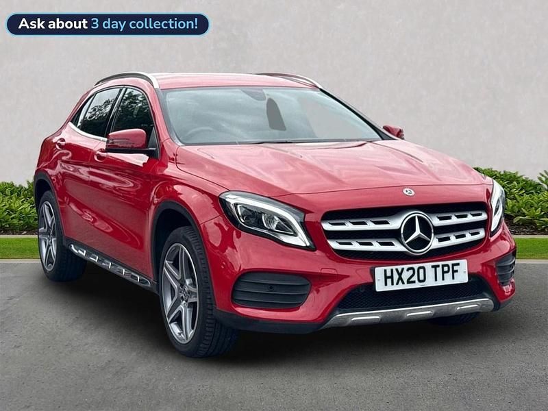 Red Used 2020 Mercedes GLA180 AMG line SUV | £17,899 (Fair price) - Image 1/4