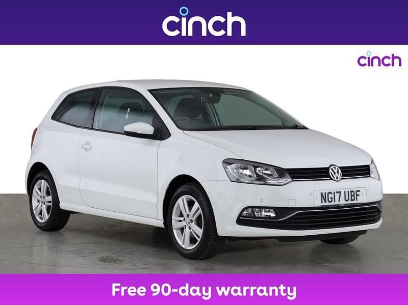 White Used 2017 VW Polo Edition Hatchback | £9,399 (Fair price) - Image 1/3