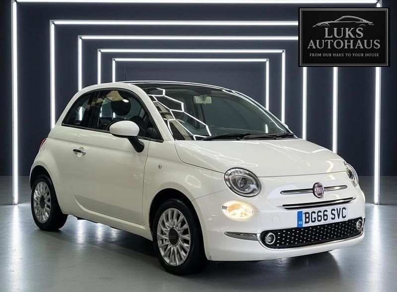 Used Fiat 500 Lounge 69 HP (50 kW) 2016 White Hatchback