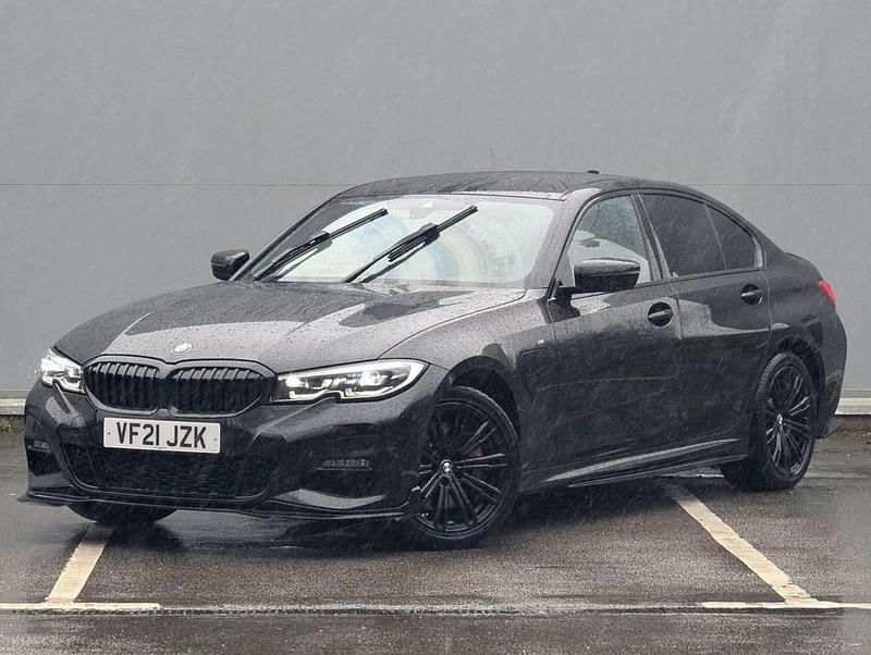 Used BMW 330e M Sport 2021 Black Sedan