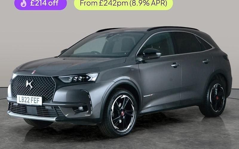 Used DS Automobiles DS7 Crossback Performance Line Plus 131 HP (96 kW) 2022 Grey SUV