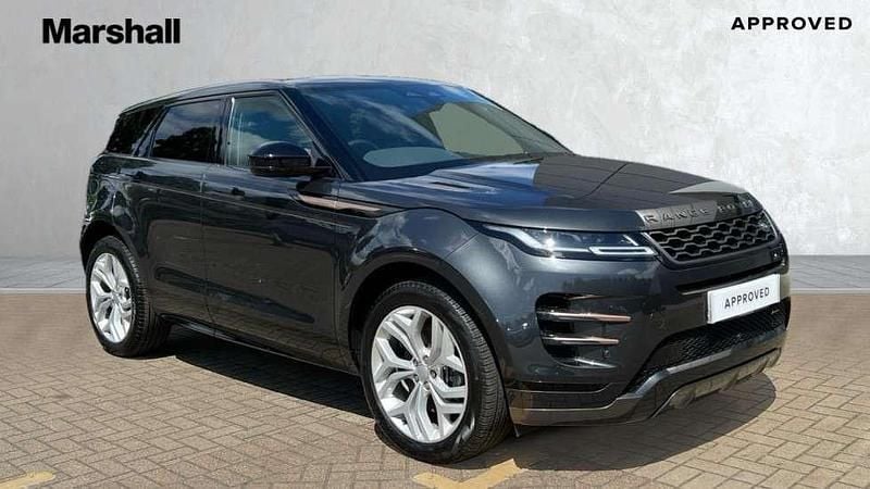 Premium metallic carpathian grey Used 2022 Land Rover Range Rover evoque SE Dynamic Hatchback | £27,991 (Fair price) - Image 1/4