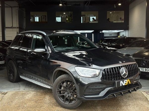 Black Used 2019 Mercedes GLC220 AMG line SUV | £19,995 (Fair price) - Image 1/1