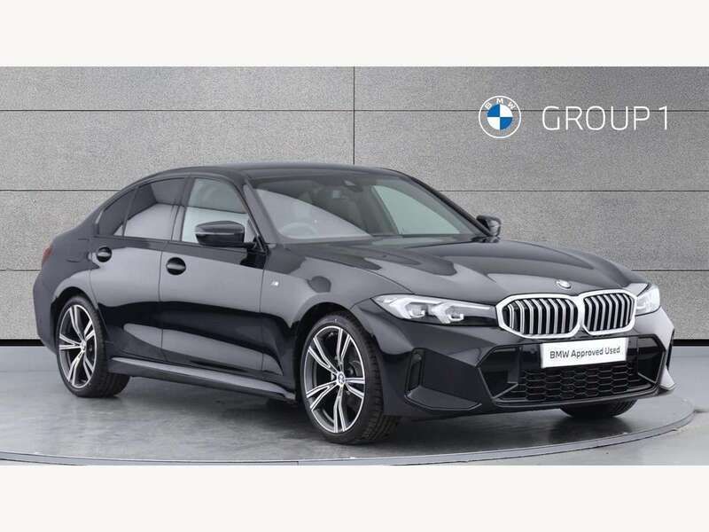 Black Used 2024 BMW 320 M Sport Sedan | £28,990 (Good price) - Image 1/4