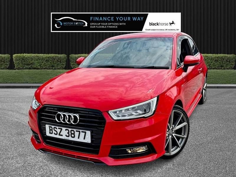 Used Audi A1 Black Edition 150 HP (110 kW) 2017 Red Hatchback