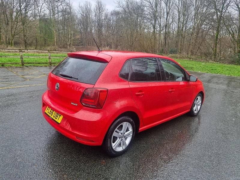 Used VW Polo Match 2016 Red Hatchback