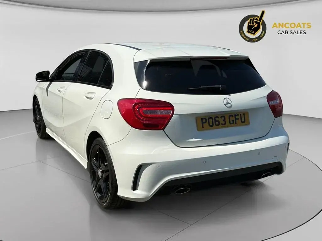 Used Mercedes A200 AMG 156 HP (114 kW) 2013 White Hatchback