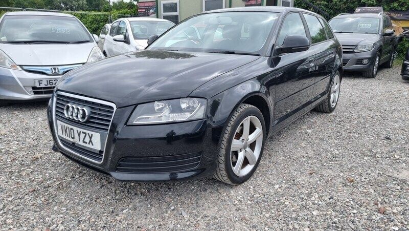 Black Used 2010 Audi A3 Hatchback | £2,750 (Fair price) - Image 1/4