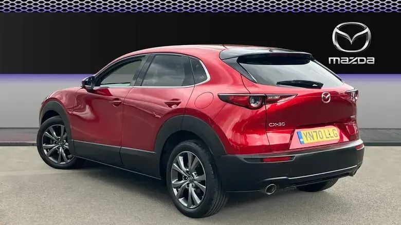 Second-hand Mazda CX-30 Inclusive 180 CP (132 kW) 2020 Roșu SUV