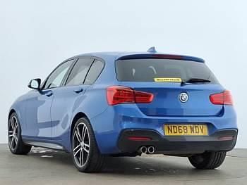 Used BMW 120 M Sport 184 HP (135 kW) 2018 Blue Hatchback