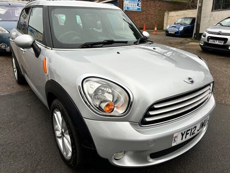 Silver Used 2012 Mini Cooper D Countryman SUV | £6,500 (A bit pricey) - Image 1/3