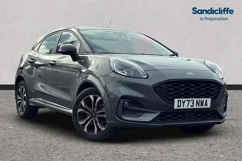 Magnetic (exclusive paint) Used 2023 Ford Puma Gen-E ST-Line Hatchback | £16,800 (Fair price) - Image 1/4