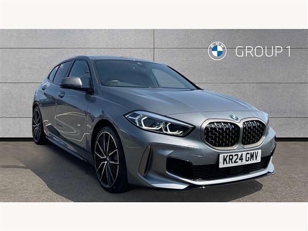 Grey Used 2024 BMW M135 Shadowline Hatchback | £32,495 (Fair price) - Image 1/4