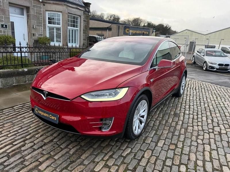 Used Tesla Model X Standard Range 241 kW (328 HP) 2020 Red SUV