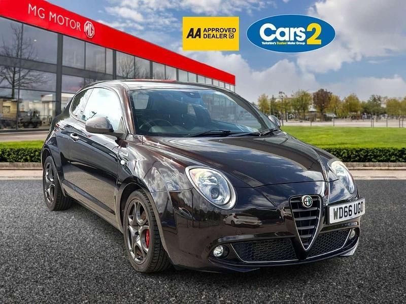 Black Used 2017 Alfa Romeo MiTo Quadrifoglio Verde Hatchback | £7,990 (Fair price) - Image 1/4