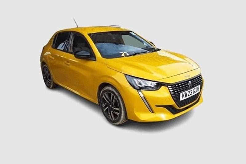Yellow Used 2023 Peugeot 208 Allure+ Hatchback | £13,249 (Fair price) - Image 1/1