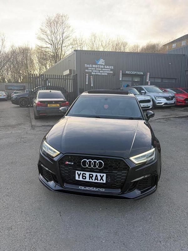 Used Audi RS3 Sport 400 HP (294 kW) 2019 Black Sedan