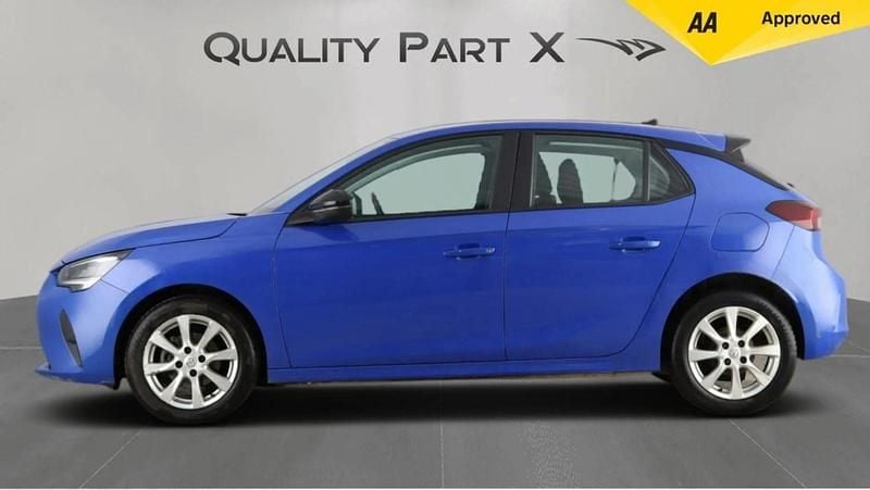 Used Vauxhall Corsa Edition 75 HP (55 kW) 2022 Blue Hatchback